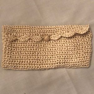 Satin Purse Beige